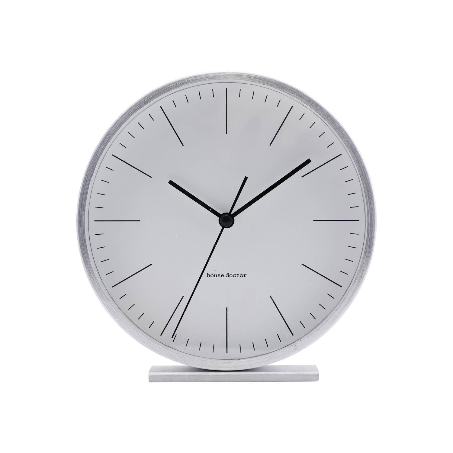 House Doctor | Uhr Tischuhr Hannah Clock – silber