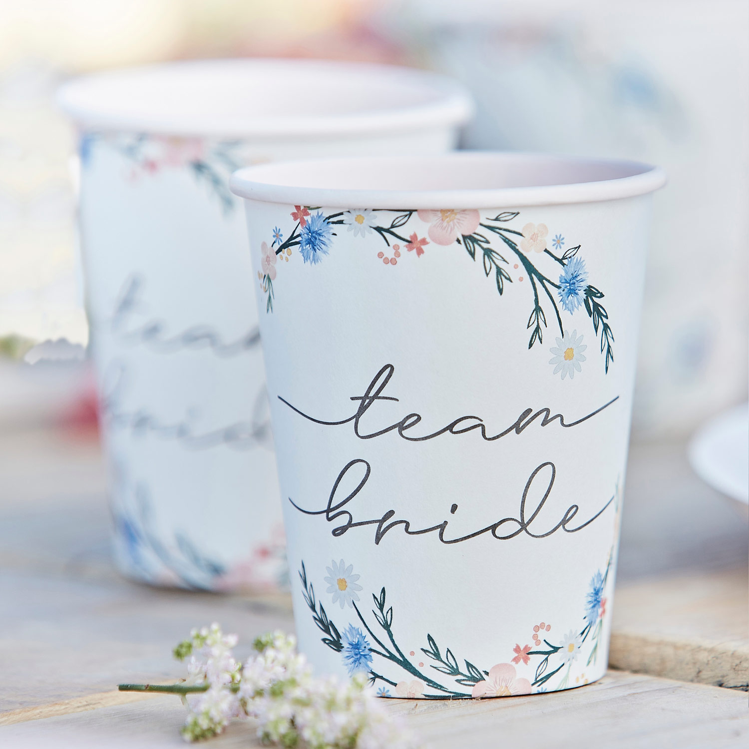 BOHO-309_1 Ginger Ray - Becher Boho Team Bride