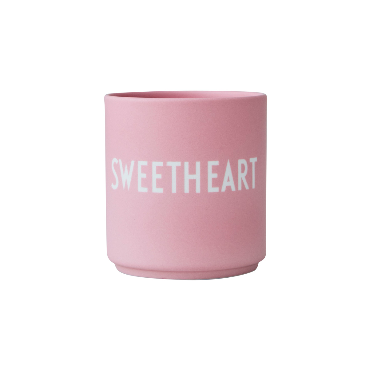 cup_sweetheart1 Design Letters - Favourite Cup Lieblingsbecher Freundschaft Porzellan Sweetheart Pink