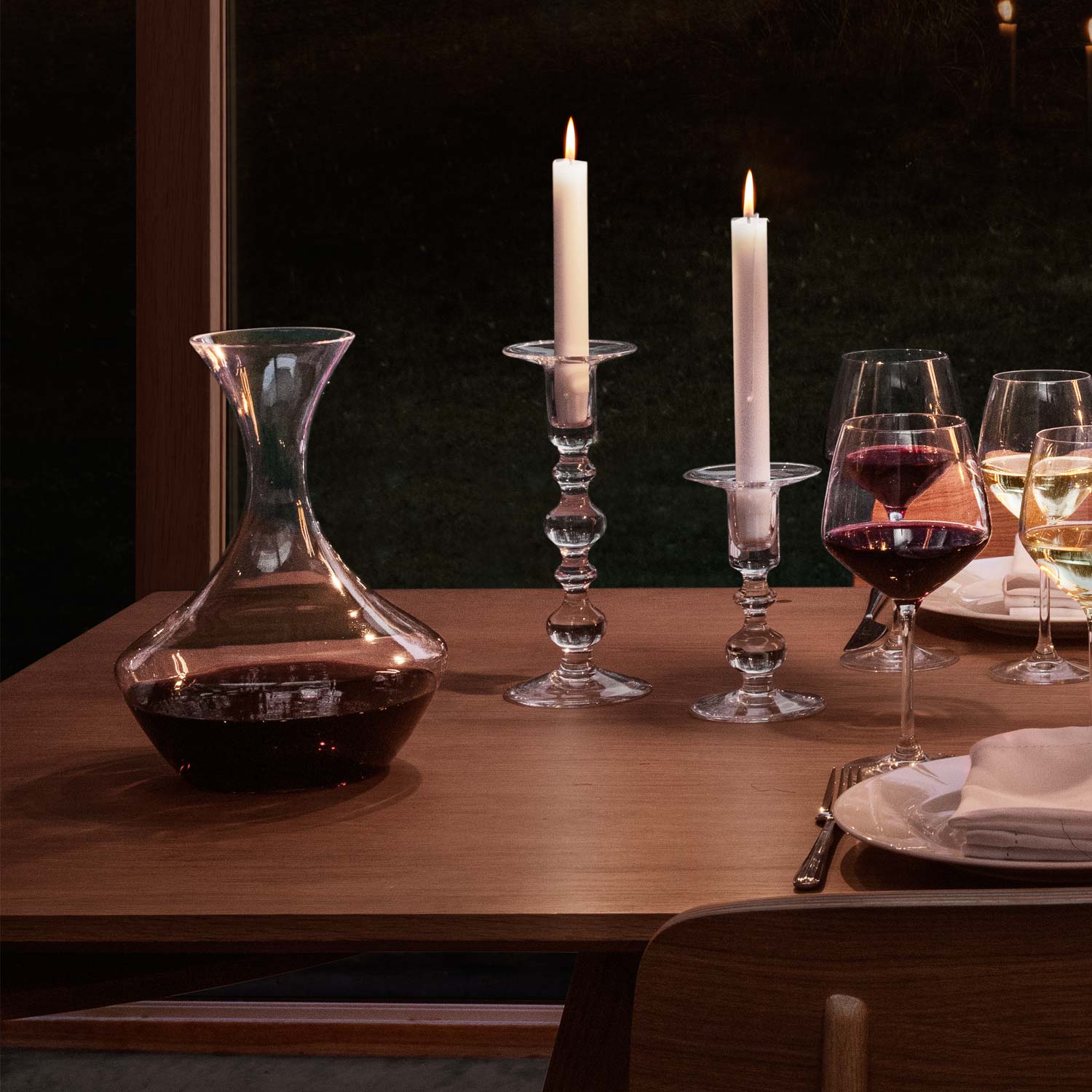 Dekanter_Perfection_HolmeGaard2 Dekanter für Rotwein aus mundgeblasenem Glas dunkel