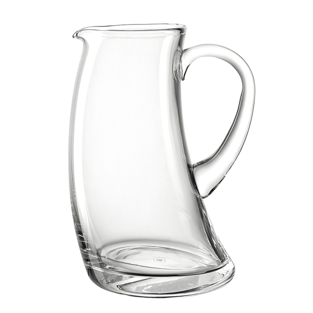 Leonardo - Krug SWING - Glaskrug 1,2 l - Wasserkrug geschwungen