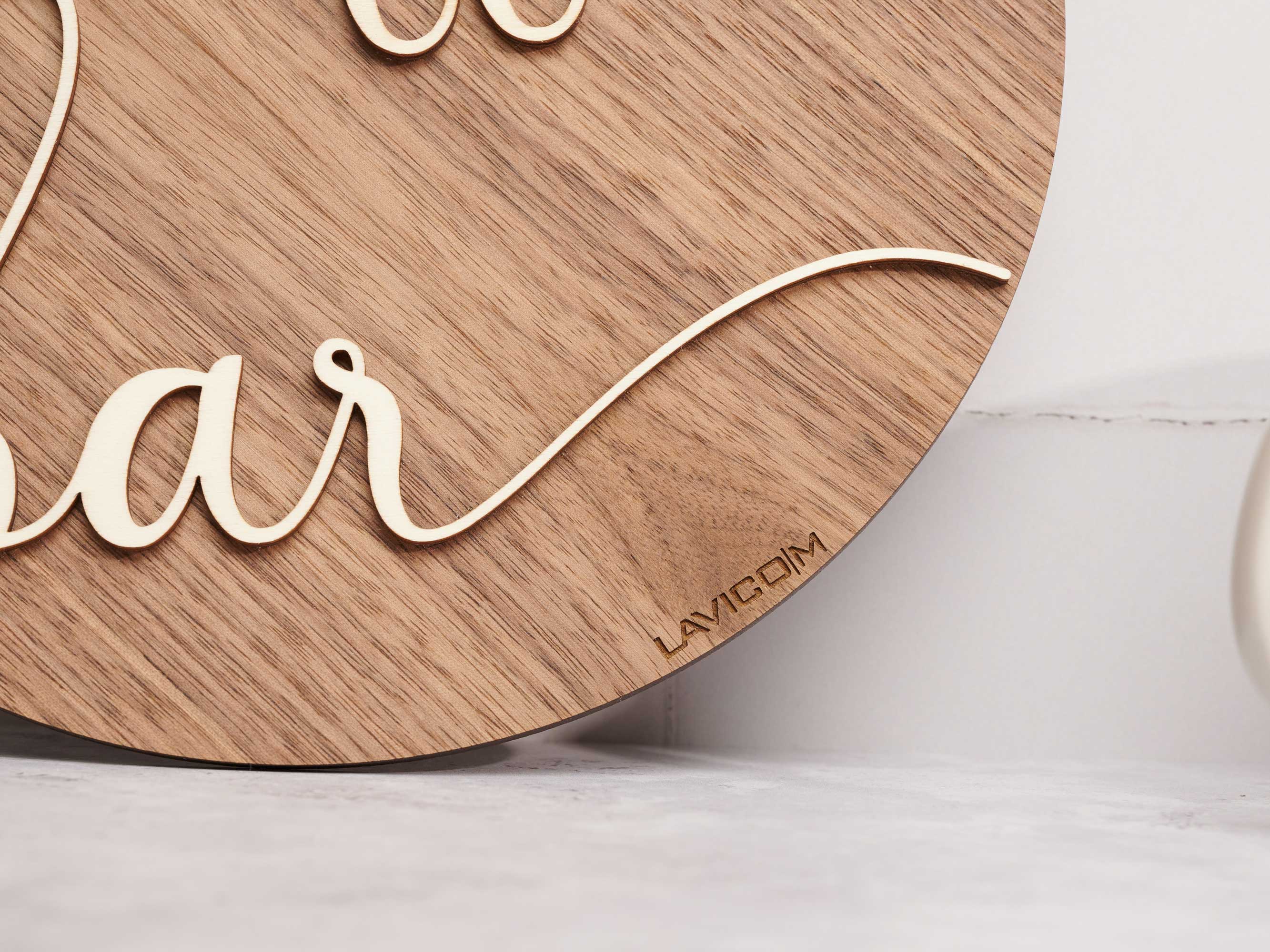 40609726279532345_105 Coffee Bar, Schriftzug aus Holz