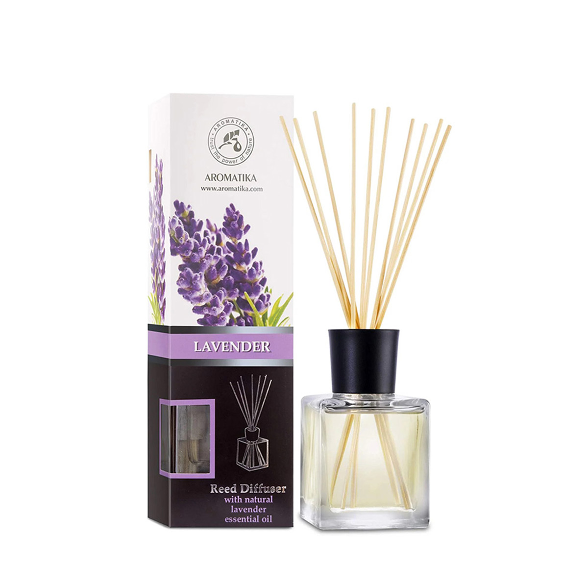 Aromatika - Beruhigender Lavendel Raumduft mit Duftstäbchen