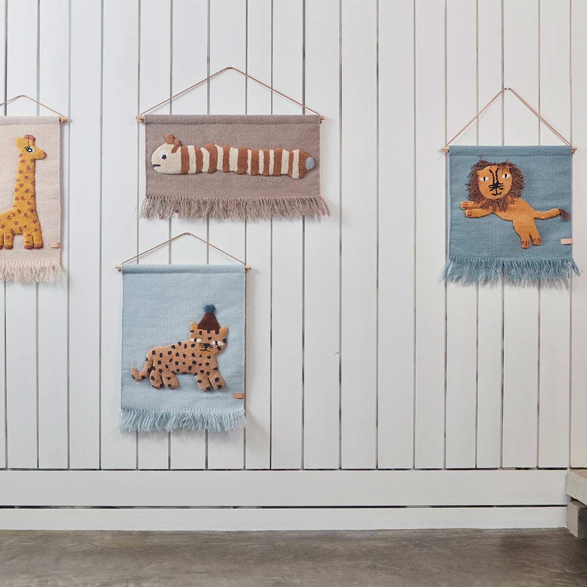 Wandteppich_Lion_3 OYOY - Wandbehang Spielzimmer Wanddeko