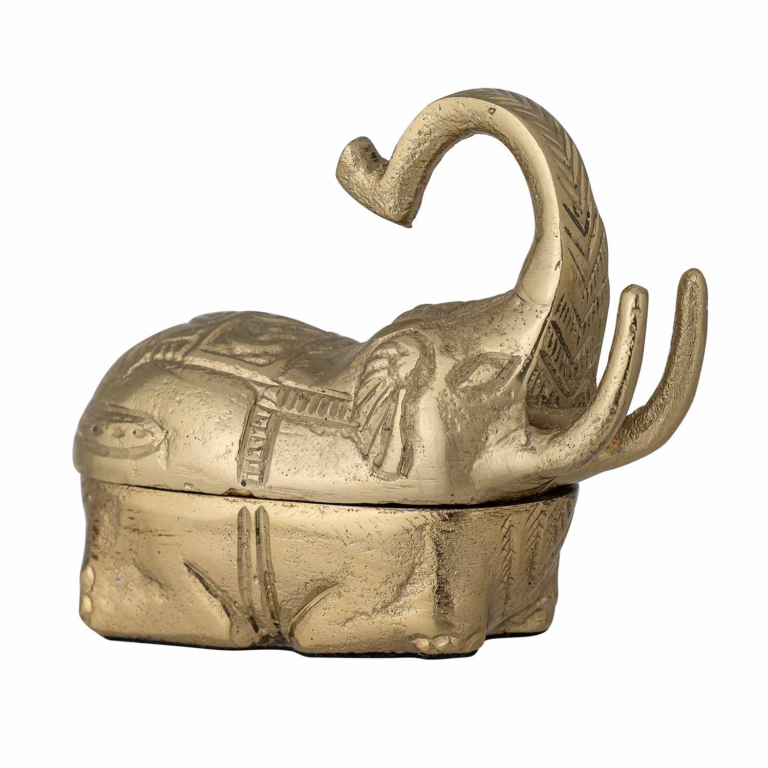 Schmuckdose_82053685 Goldener Elefant als Schmuckdose