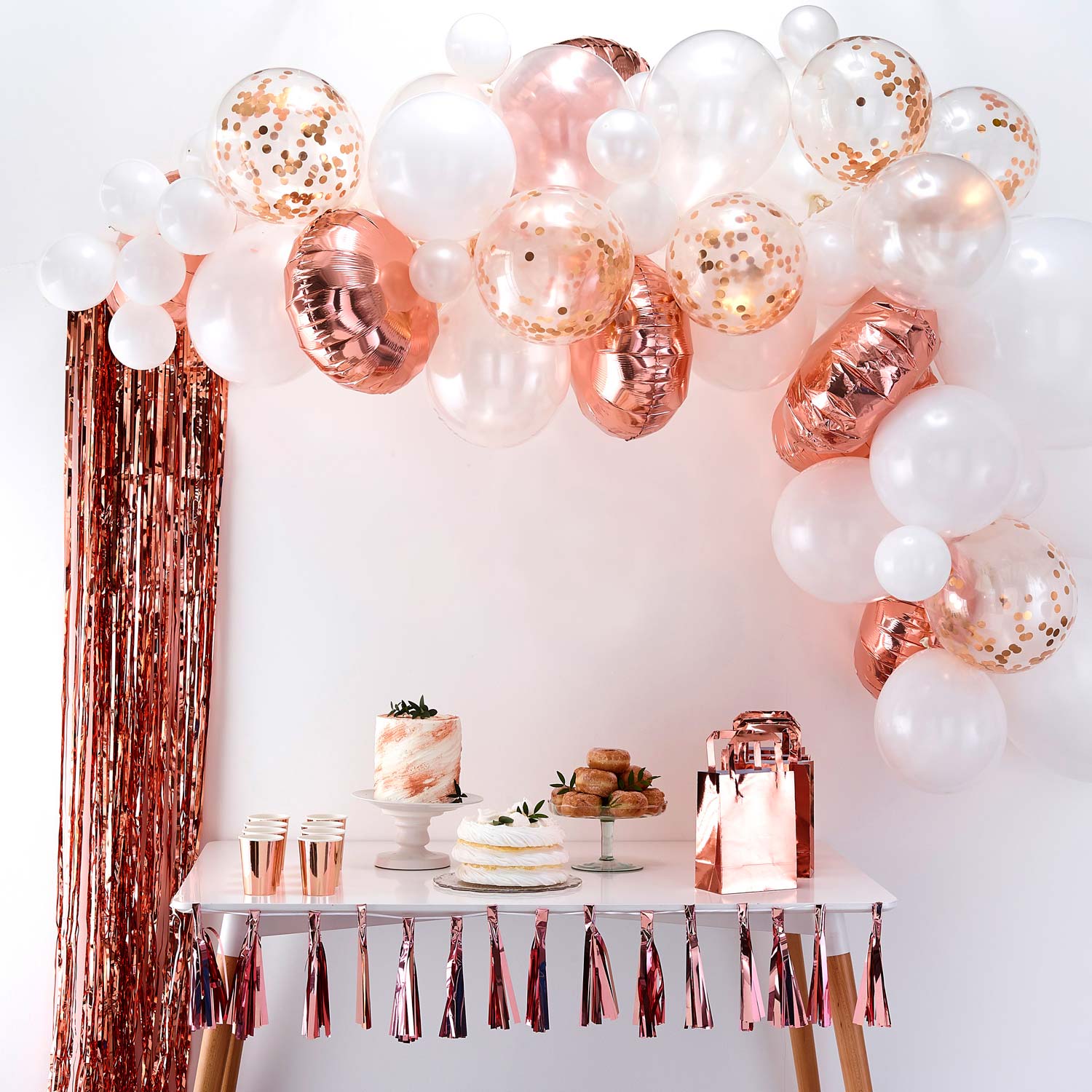 BA-305_1 Ginger Ray - Ballonbogen in Roségold