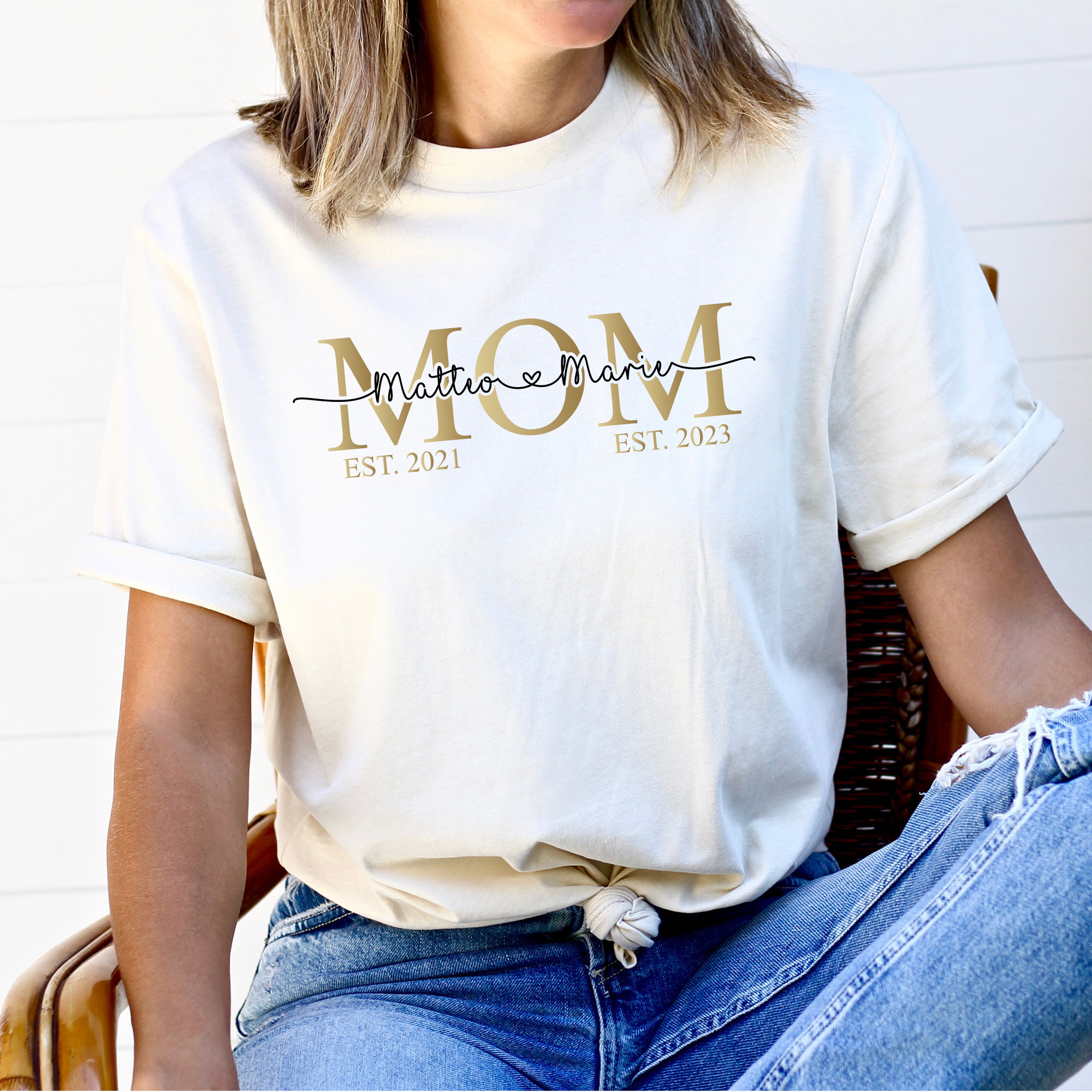 MOM_Shirt_weiss_1 T-Shirt MOM