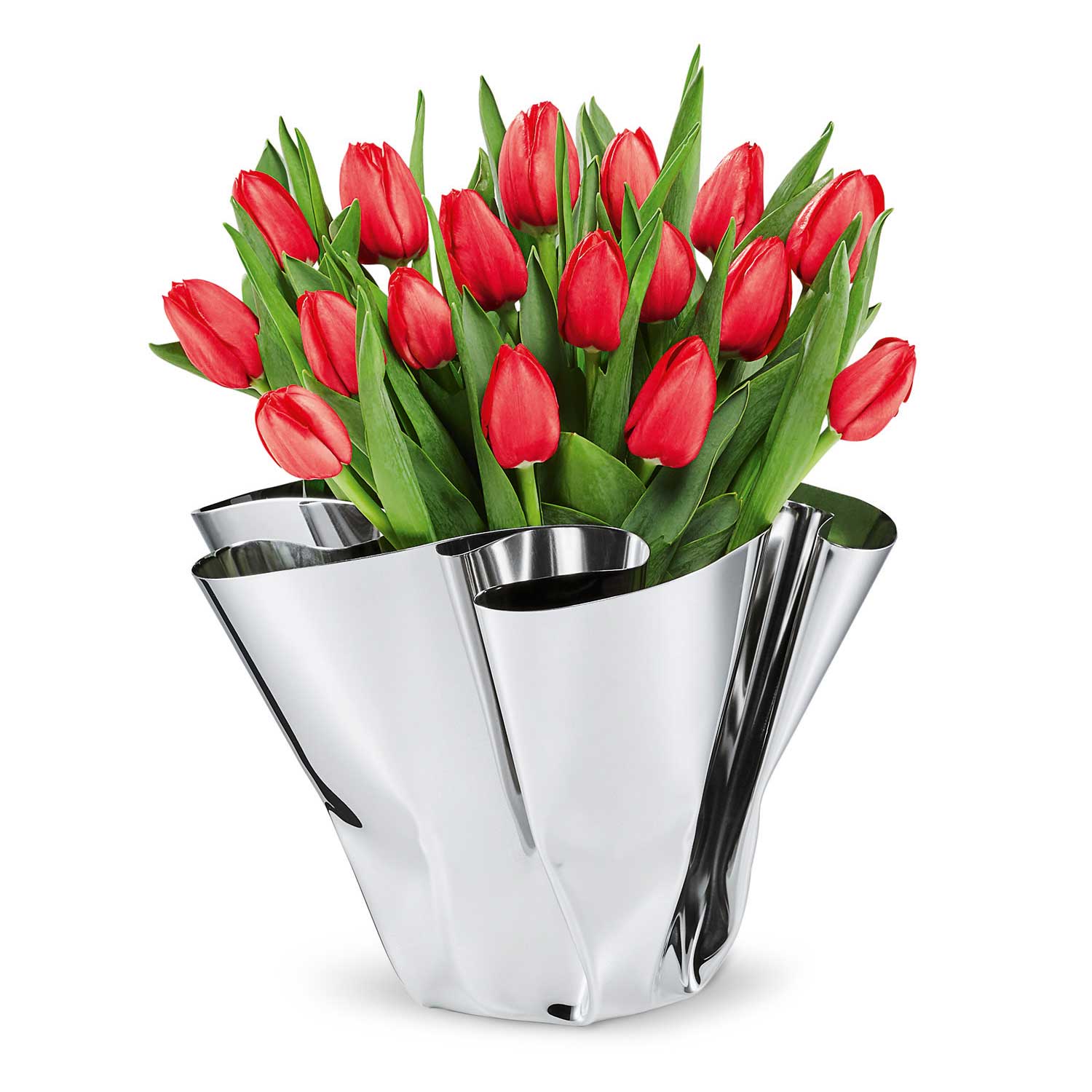 MARGEAUX_Vase_Philippi2 Handgefertigte Vase für Bouquet-Sträuße Tulpen