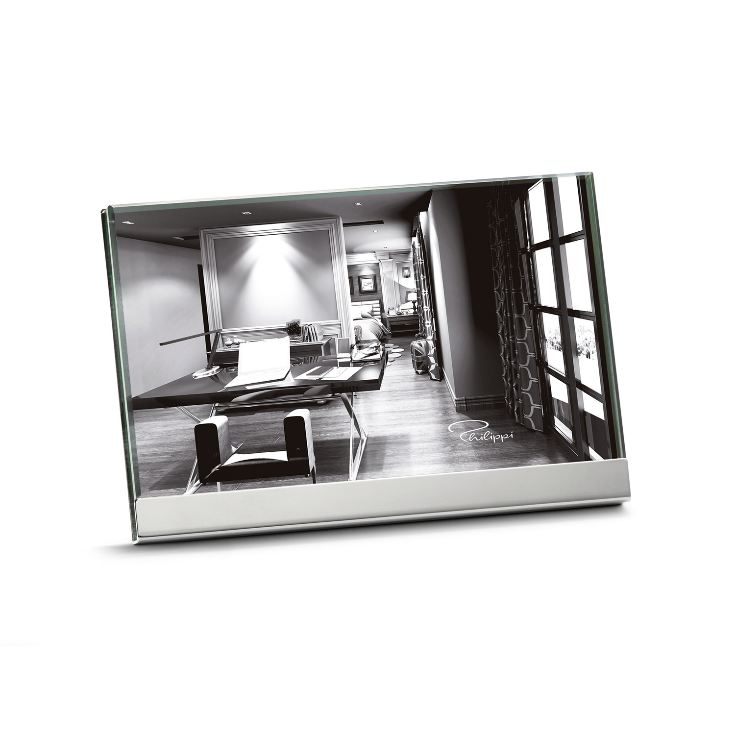 Fotorahmen_Room_2 Fotorahmen aus massivem Glas im Retro-Look