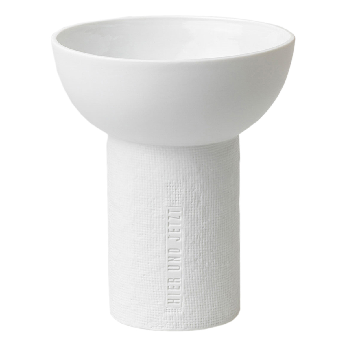 Räder – Porzellanvase 'Hier und jetzt' – Moderne Design Deko Vase – Formsprache