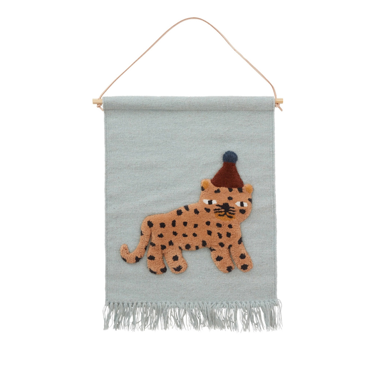 Wandteppich Leopard - Wallhanger Kinderzimmer - Mini Leopard