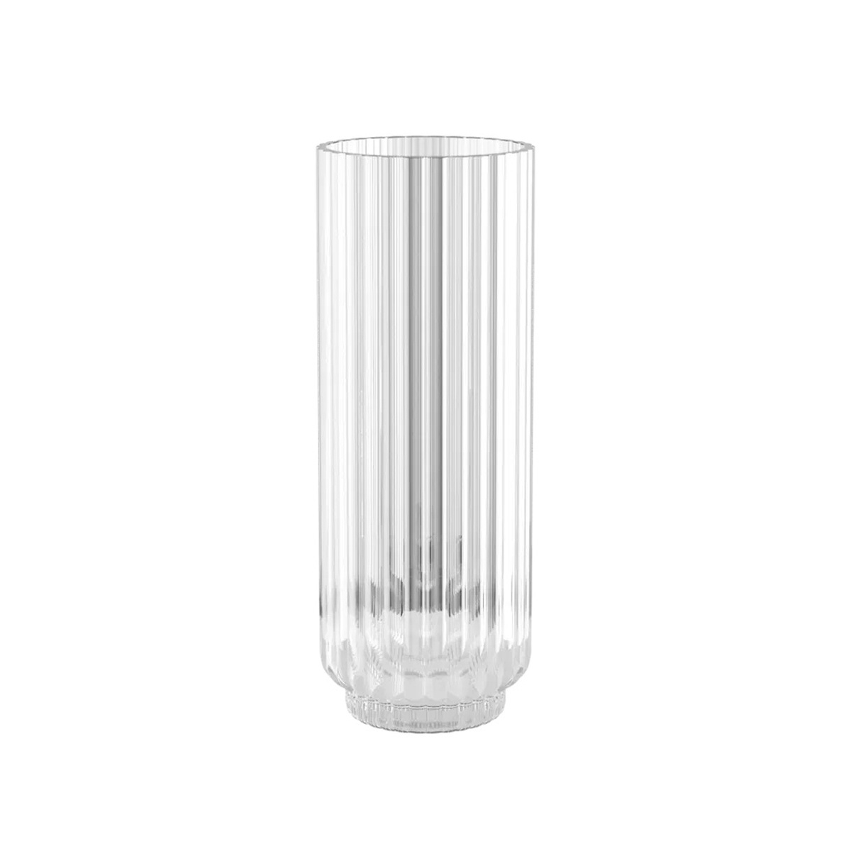 BERNADOTTE Runde Vase aus Glas – Design inspiriert von Sigvard Bernadotte