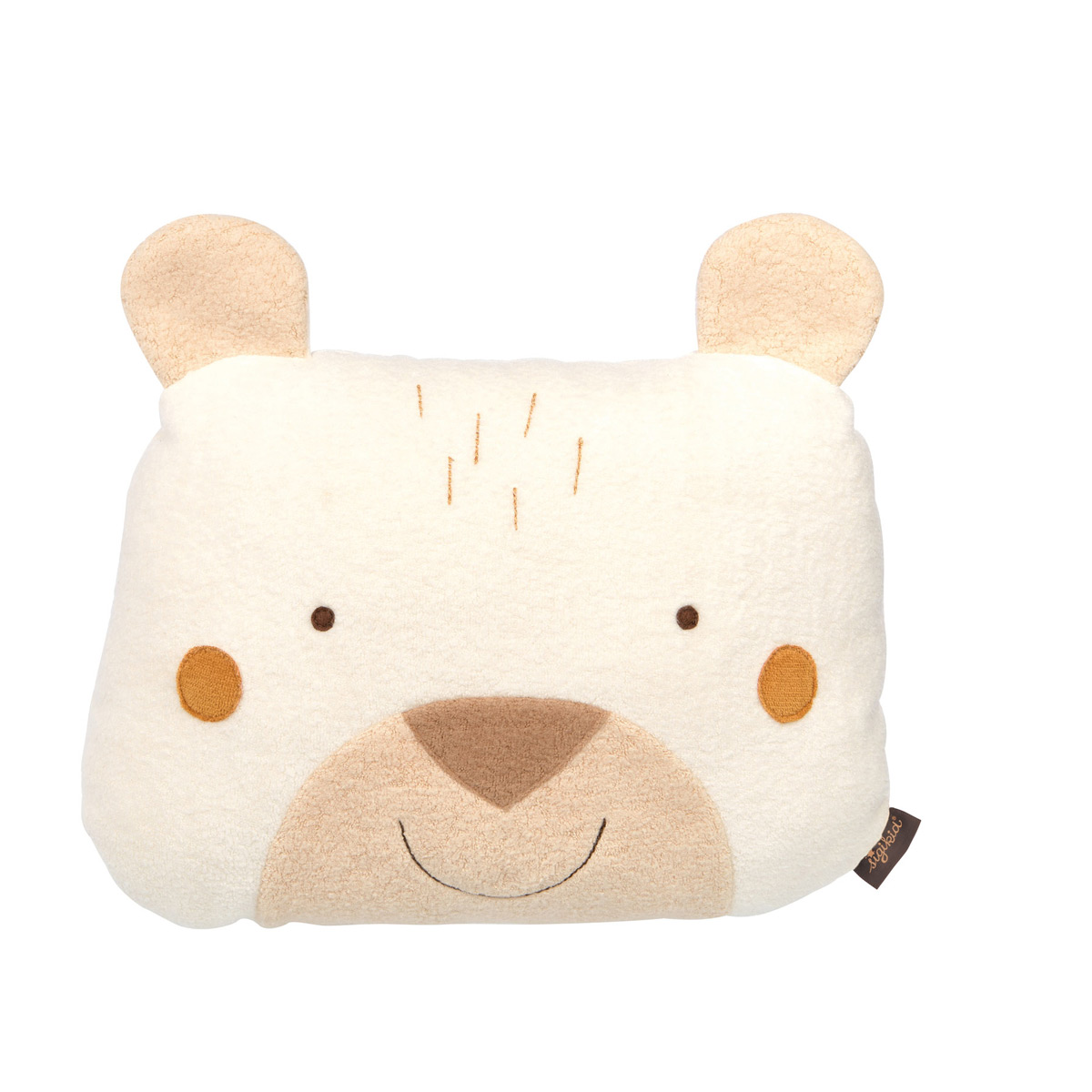sigikid - Baby Kuschelkissen Bär - Babykissen Eisbär - Kinderkissen aus Terryfleece sigikid - Baby Kuschelkissen Bär - Babykissen Eisbär - Kinderkissen aus Terryfleece