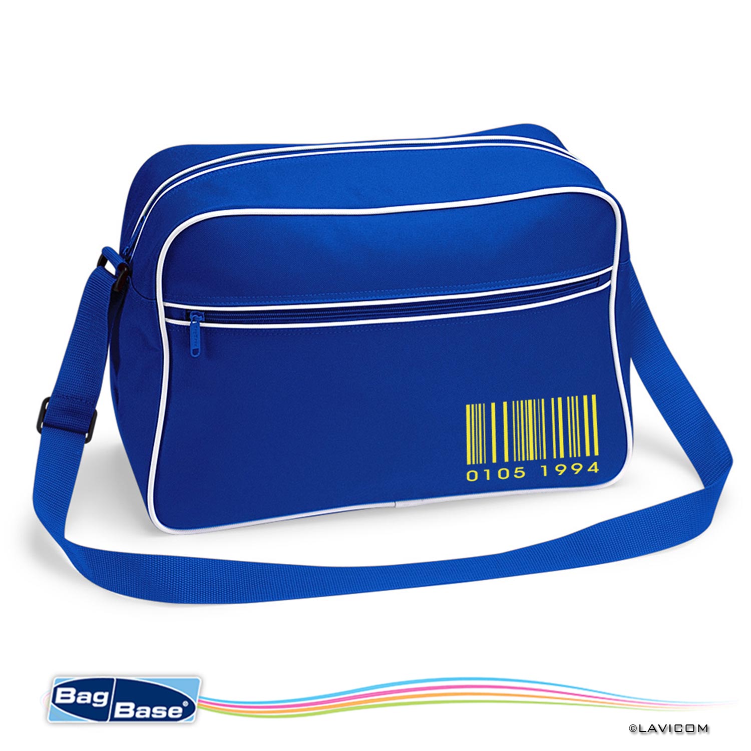 Schultertasche Scanner Barcode Retro Shoulderbag