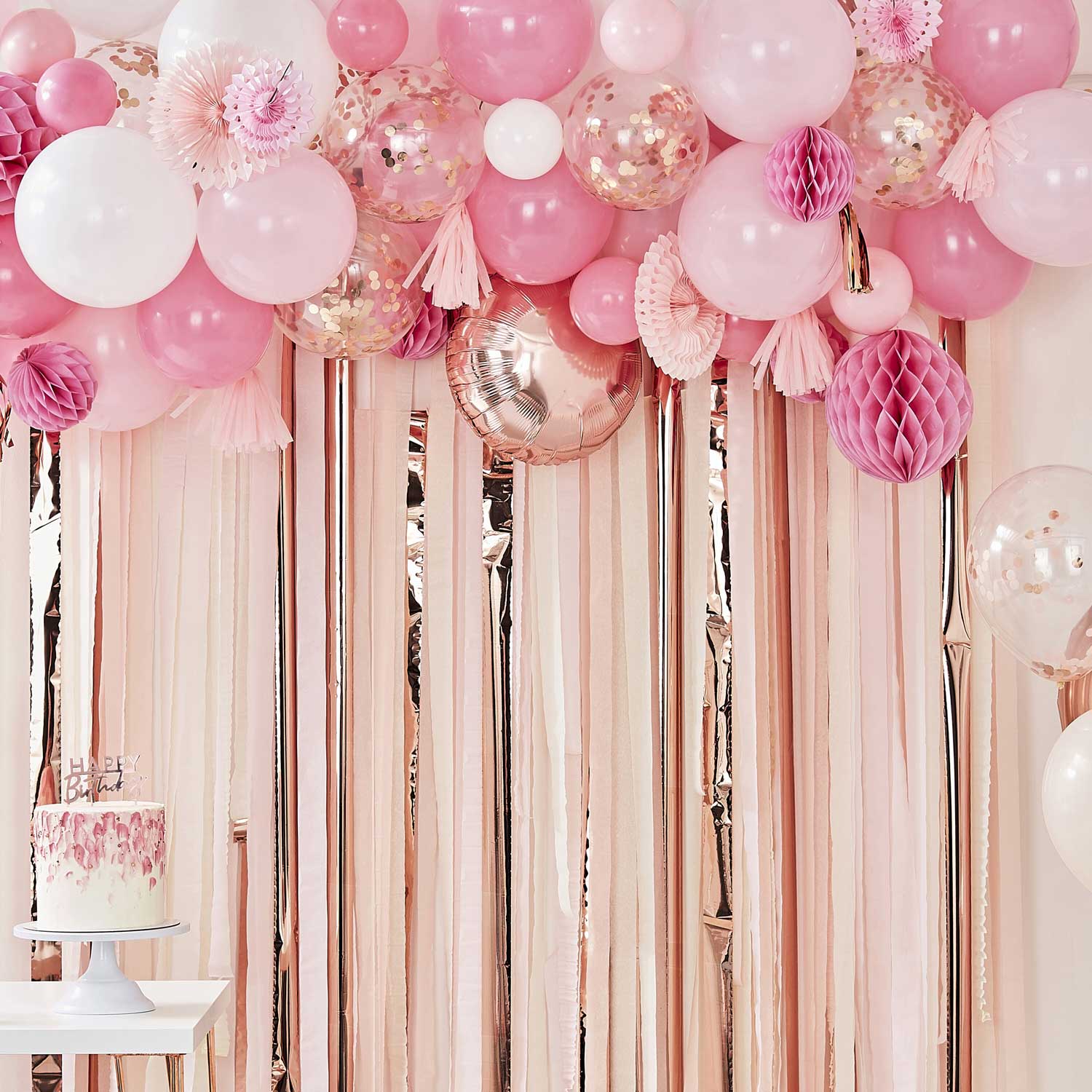 mix-182_1 Ginger Ray - Ballonbogen in Rosa