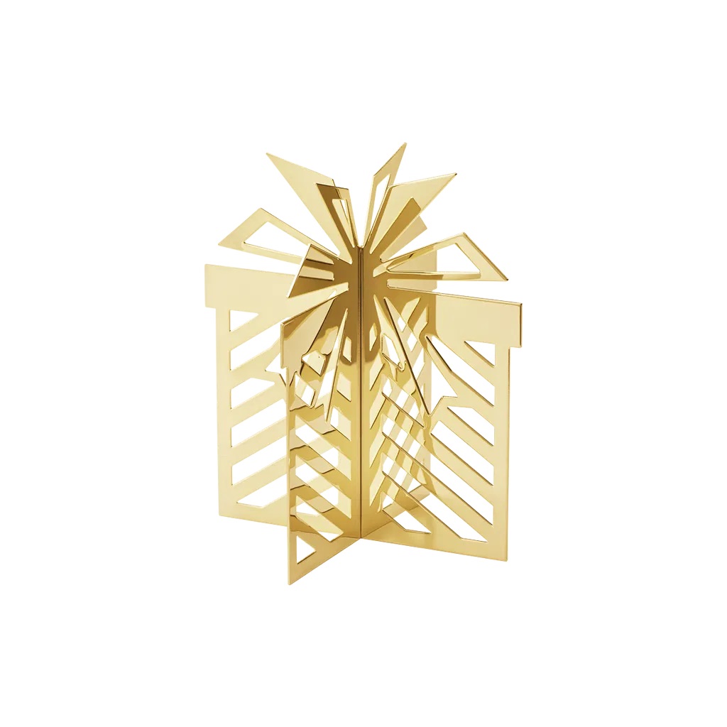 Georg Jensen - Weihnachtsschmuck für den Gabentisch 2025, 18 Karat vergoldet