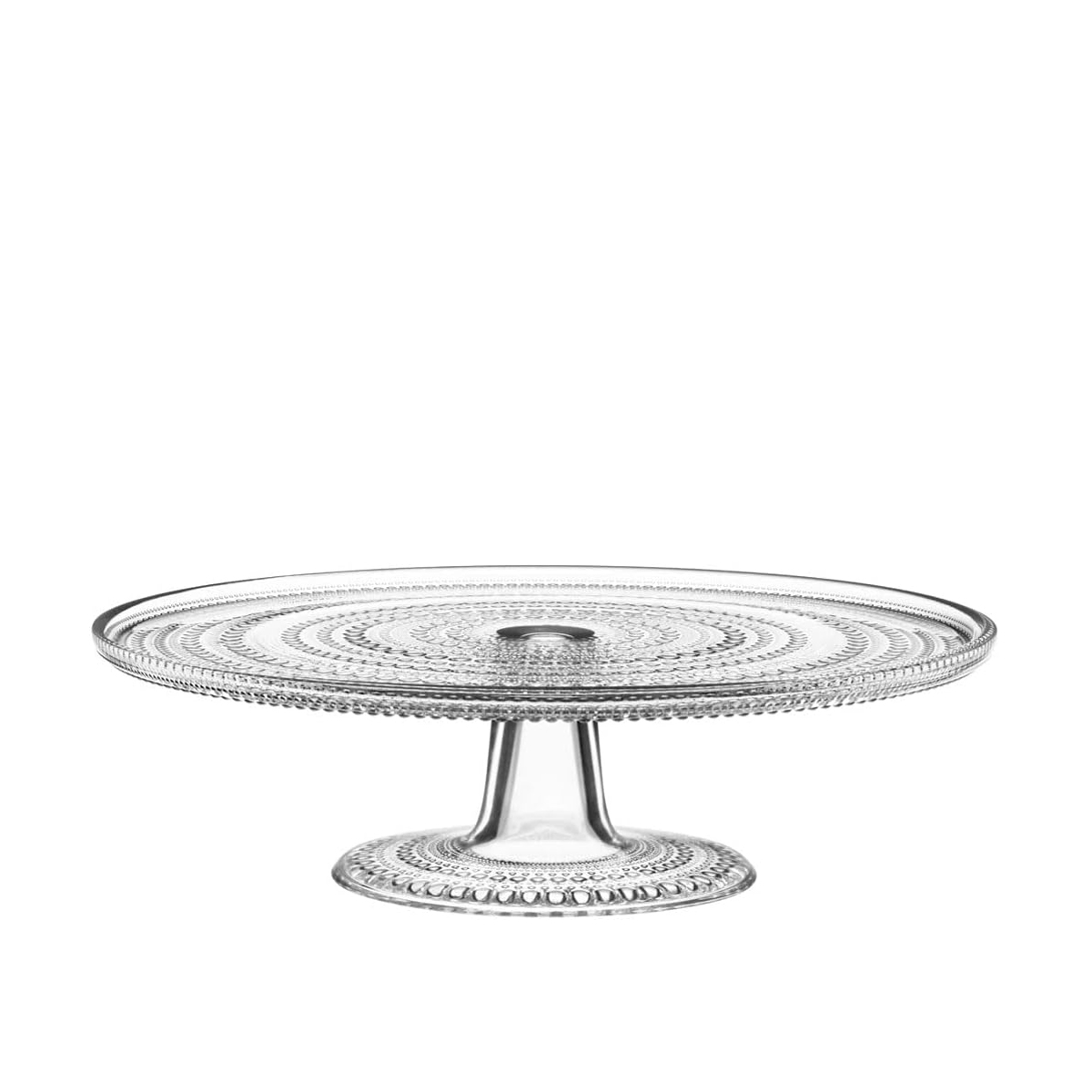 Iittala - Runde Torten & Kuchenplatte Kastehelmi mit Fuss