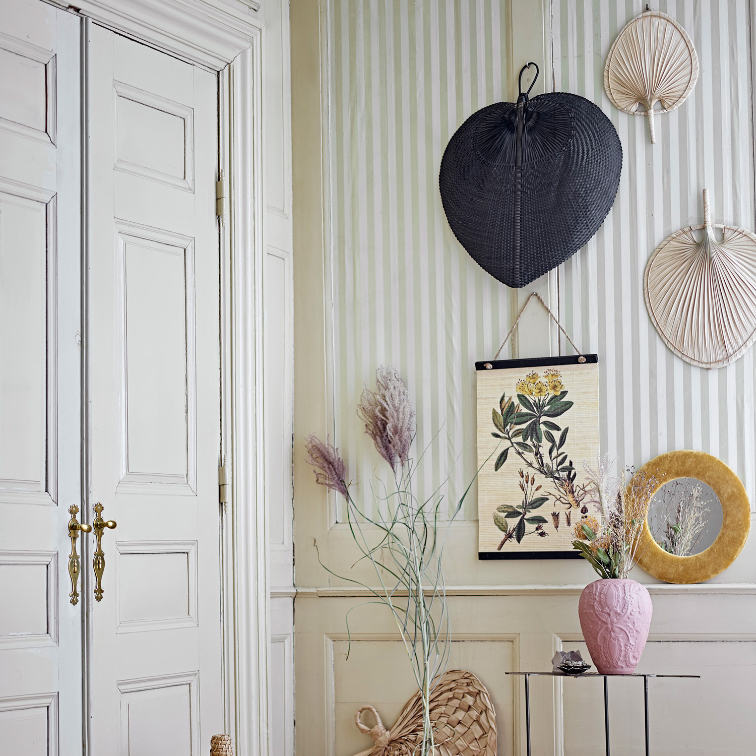 82047198_17 Oumou Wall Decor, Nature, Palm leaf